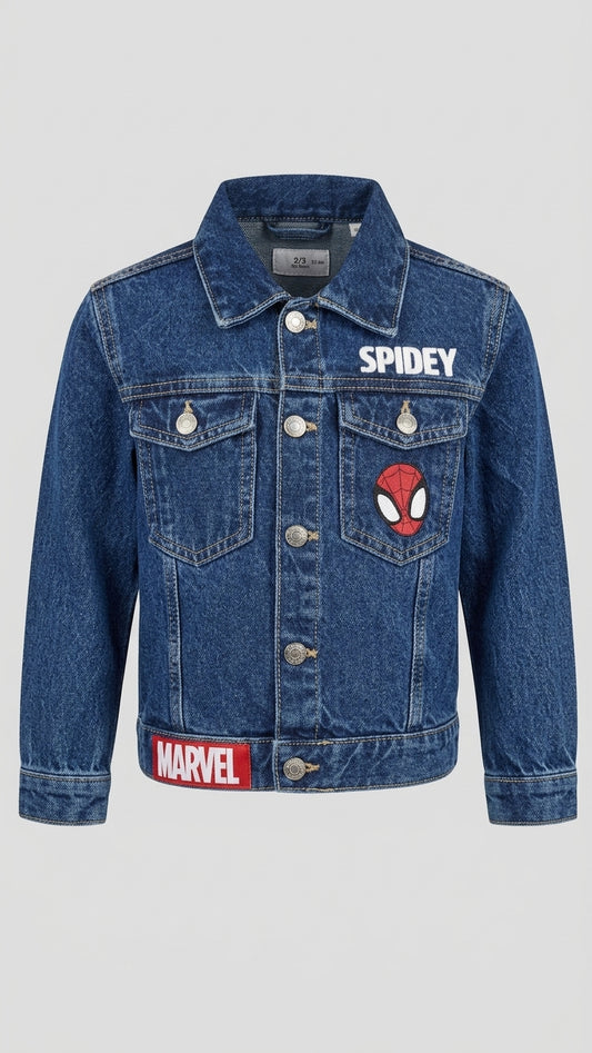 CHAQUETA JEANS SPIDERMAN MARVEL
