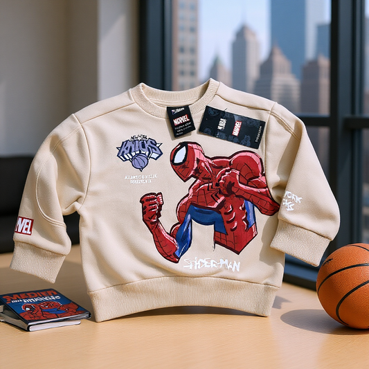 POLERON SPIDERMAN NIÑO