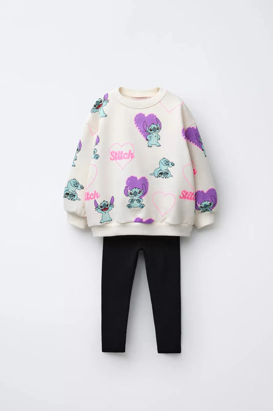 CONJUNTO STITCH PARA NIÑAS