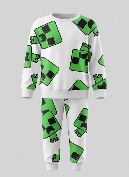 CONJUNTO BEIGER CRIPER MINECRAF