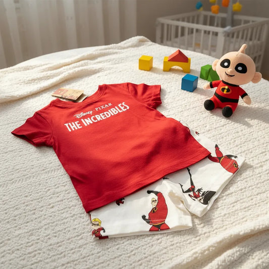PIJAMA PARA NIÑOS DISEÑO LOS INCREIBLES