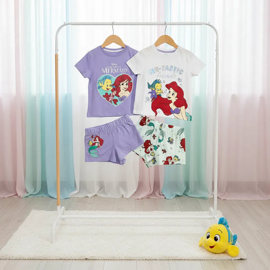 SET DE PIJAMAS ARIEL, PERSONAJE DE LA SIRENITA PARA NIÑAS