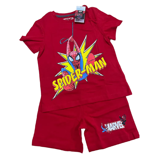 SET DE PIJAMAS SPIDERMAN PARA NIÑOS