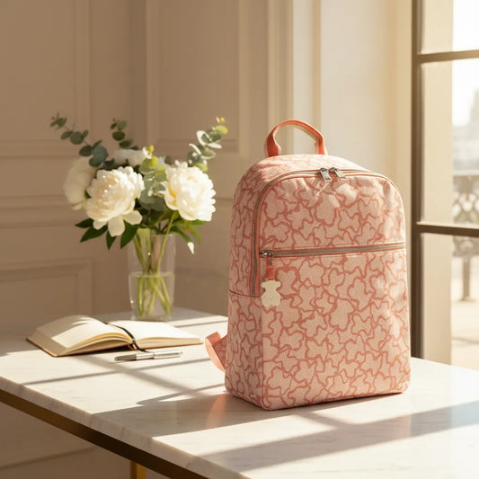 MOCHILA KAOS NEW NYLON ROSADA