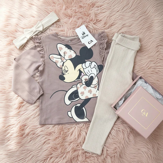 CONJUNTO MINNIE PARA BEBE