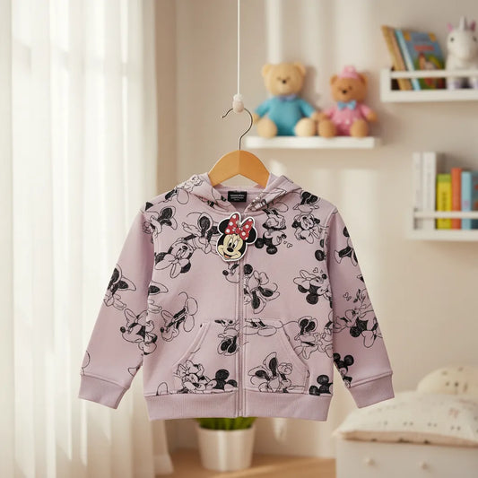 POLERON DE MINNIE PARA NIÑAS