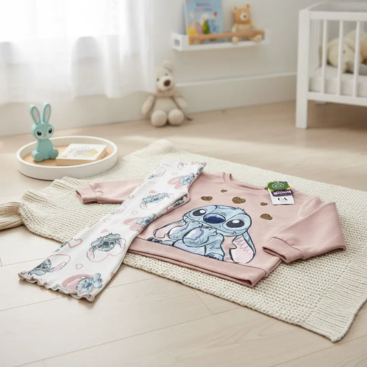 CONJUNTO STITCH PARA NIÑAS