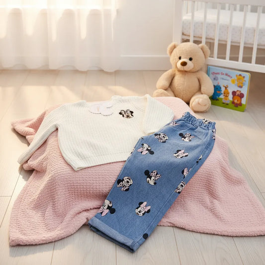 CONJUNTO MINNIE PARA BEBE