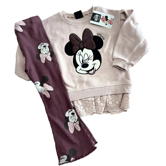 CONJUNTO MINNIE PARA NIÑA
