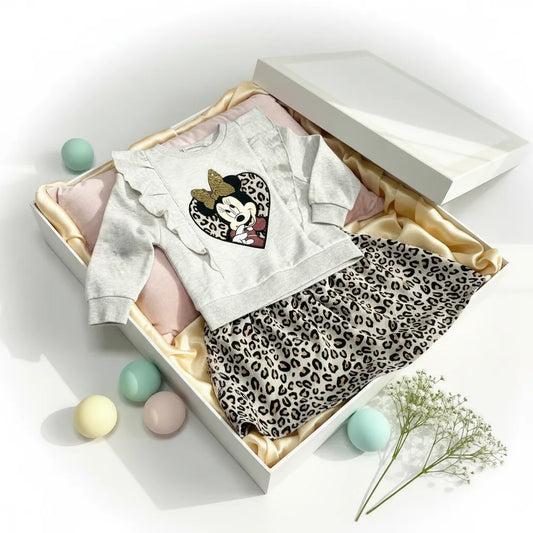 CONJUNTO MINNIE ANIMAL PRINT