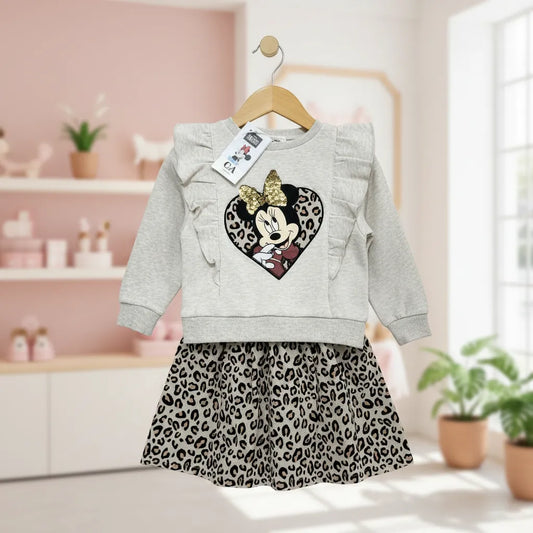 CONJUNTO MINNIE ANIMAL PRINT