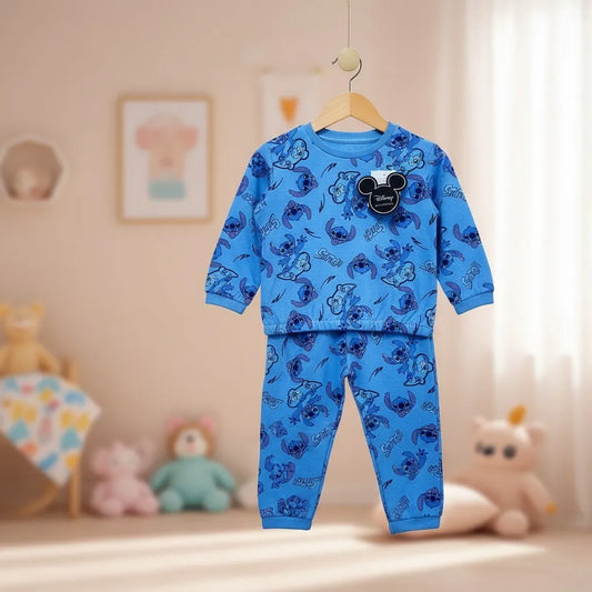 BUZO AZUL STITCH PARA BEBE