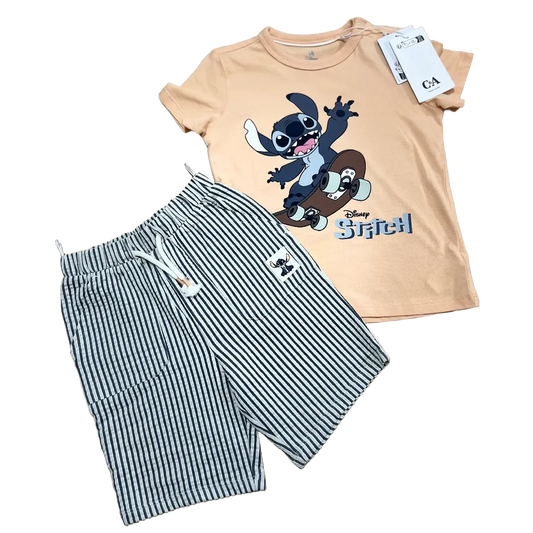 CONJUNTO DE VERANO STITCH