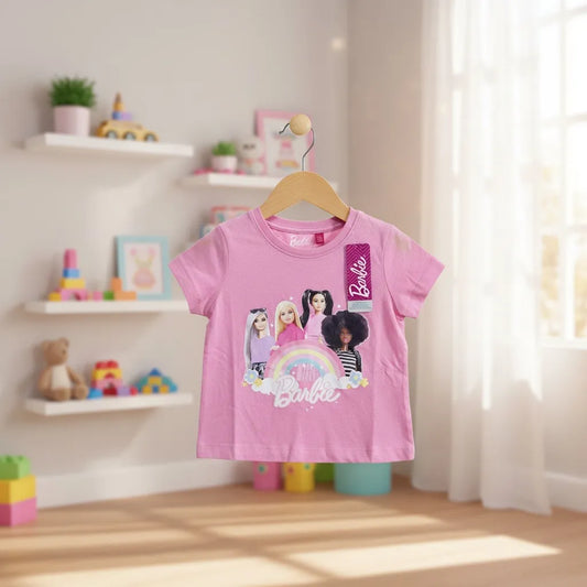 POLERA FUCSIA BARBIE PARA NIÑAS