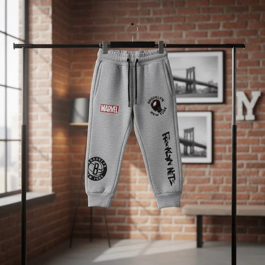 PANTALON GRIS MARVEL