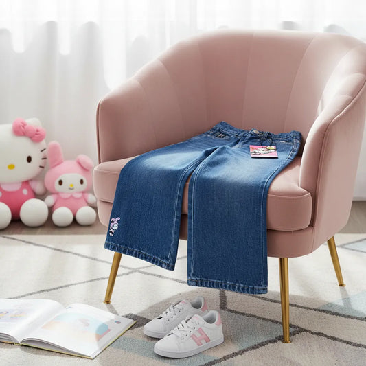 JEANS HELLO KITTY PARA NIÑAS