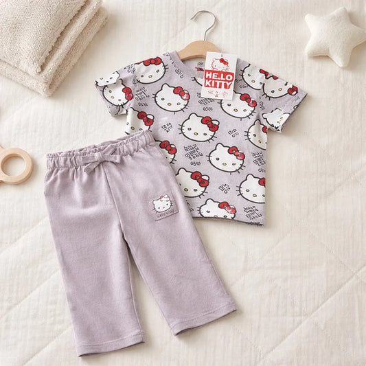 CONJUNTO HELLO KITTY PARA NIÑAS