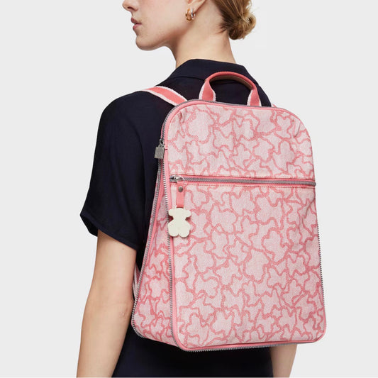 MOCHILA KAOS NEW NYLON ROSADA